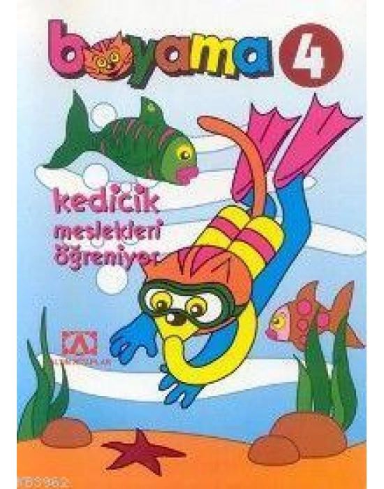 Boyama 4| Kedicik Meslekleri Öğreniyor